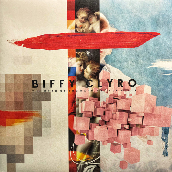 BIFFY CLYRO - THE MYTH OF HAPPILY EVER AFTER ,RED Vinyl+CD LP