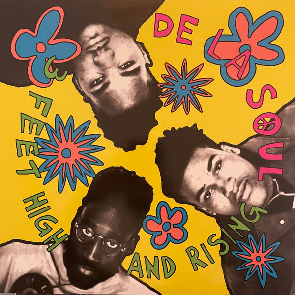 DE LA SOUL - 3 FEET HIGH & RISING 2x LP