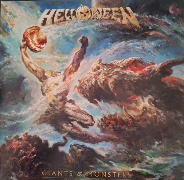 HELLOWEEN - GIANTS & MONSTERS 2x LP Light Blue Vinyl