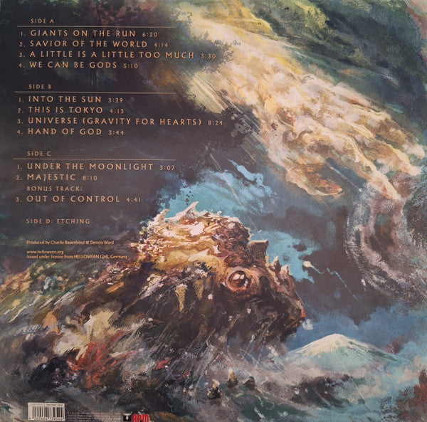 HELLOWEEN - GIANTS & MONSTERS 2x Ltd Colour LP