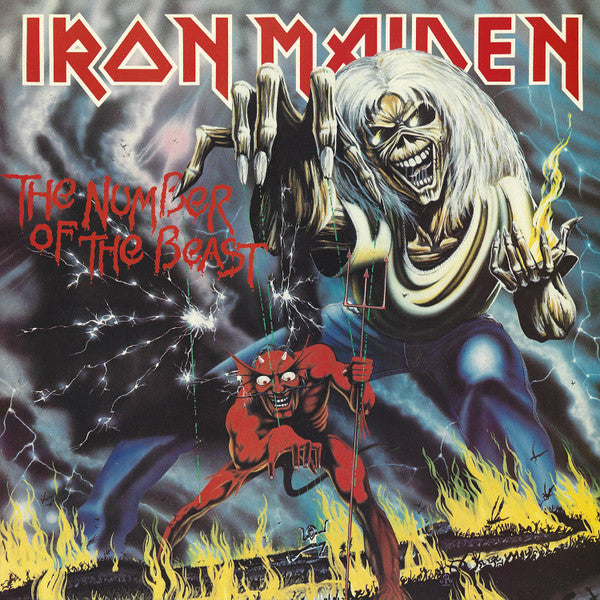 IRON MAIDEN - NUMBER OF THE BEAST  Vinyl LP
