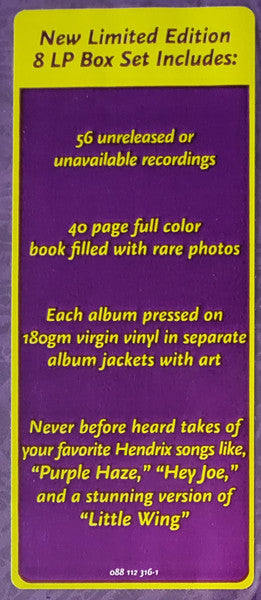 JIMI HENDRIX – EXPERIENCE: DELUXE 8x LP