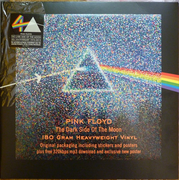 PINK FLOYD - DARK SIDE OF THE MOON Vinyl LP 2013 Edition