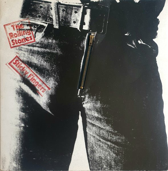 THE ROLLING STONES - STICKY FINGERS  Vinyl LP Zip Cover
