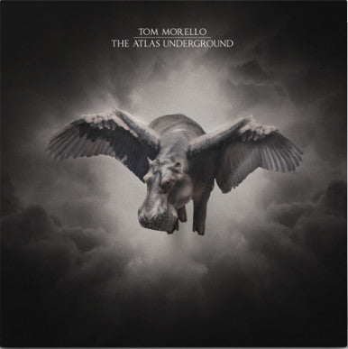 TOM MORELLO  -  THE ATLAS UNDERGROUND 12" CD+BOOK